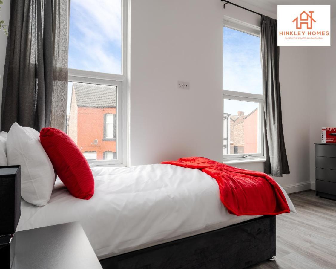 Stylish Home 8 Guests - Liverpool - Free Wifi & Parking By Hinkley Homes Short Lets & Serviced Accommodation 외부 사진